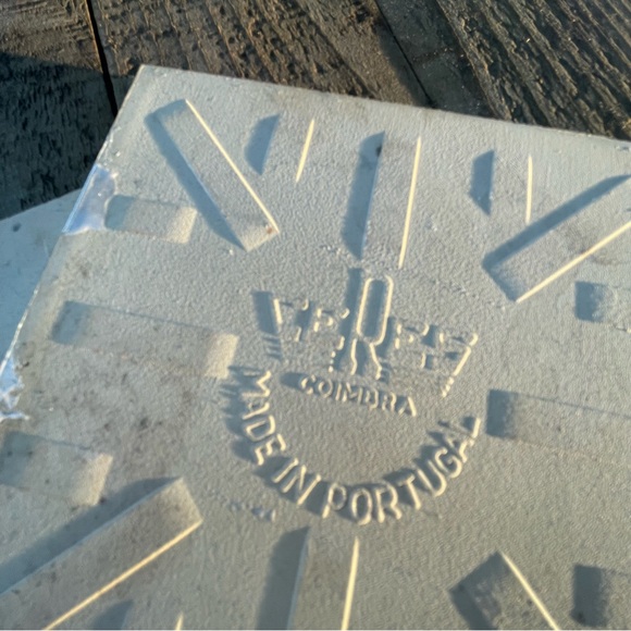 Ceramic Glazed Clay Tiles 4 x 4" Made in Portugal - Set of 2 - Picture 7 of 13